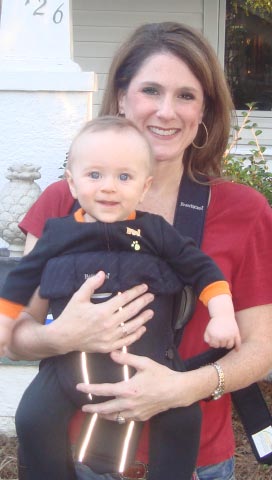 Ms. Blanchard and baby John, 2010