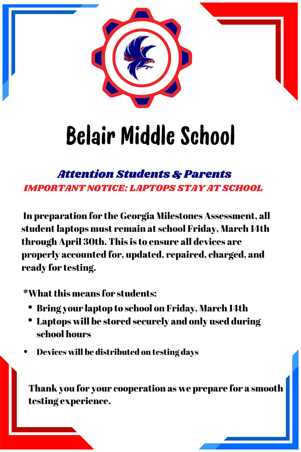 Important Notice