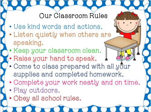 classroom rules