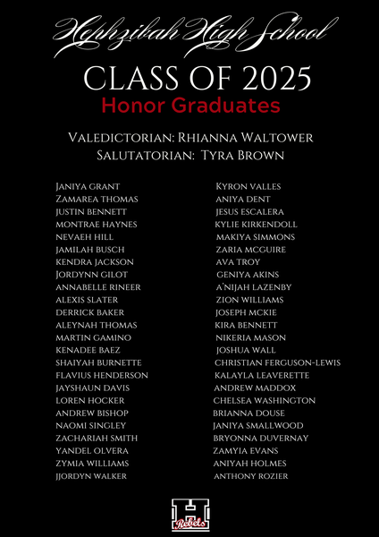 2025 Honor Grads