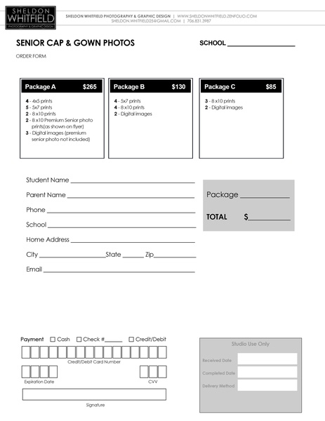Order form