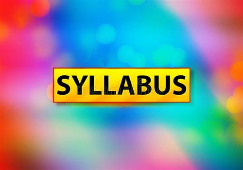 syllabus colorful 