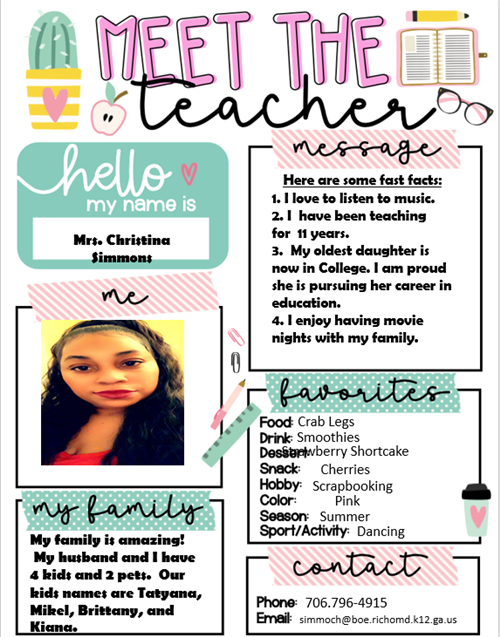 Meet the Teacher