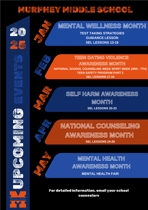 2024-2025 Upcoming Events