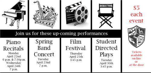 logos and activities this week 